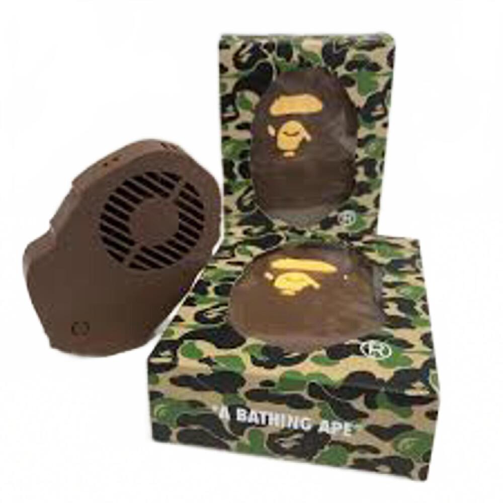 A Bathing Ape ABC Green Camo Portable Fan Bape